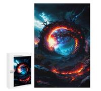 Rompecabezas para Adultos 1000 PCS Roots of Fire Rompecabezas para Adolescentes Juego De Ingenio Análisis Y Lógica 1000 PCS