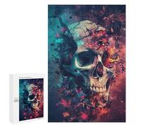 Rompecabezas para Adultos 1000 PCS Skull Fantasy Rompecabezas para Adolescentes Juego De Ingenio Análisis Y Lógica 1000 PCS