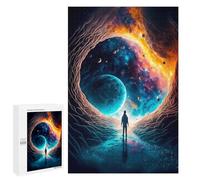 Rompecabezas para Adultos 1000 PCS Space Portal Level 7 Rompecabezas para Adolescentes Juego De Ingenio Análisis Y Lógica 1000 PCS