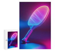 Rompecabezas para Adultos 1000 PCS Sport Neon Paddle Rompecabezas para Adultos Juegos Familiares Corte De Precisión Cumpleaños Y Navidad 1000 PCS