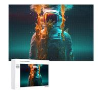 Rompecabezas para Adultos 1000 PCS Underwater Astronaut Adventure -1 Rompecabezas para Adultos Juguetes Antiestrés Mejora La Memoria Regalos De Cumpleaños Y Únicos 1000 PCS
