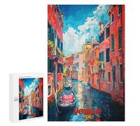 Rompecabezas para Adultos 1000 PCS Venice Art Rompecabezas para Adultos Juegos Relajantes Análisis Y Lógica Cumpleaños Y Navidad 1000 PCS