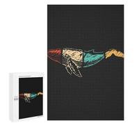 Rompecabezas para Adultos 1000 PCS Whale Fish Rompecabezas para Adultos Juego Práctico Mejora La Memoria Regalos para Amigos Y Familiares 1000 PCS