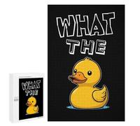 Rompecabezas para Adultos 1000 PCS What The Duck Rompecabezas para Adultos Juegos Familiares Corte De Precisión Cumpleaños Y Navidad 1000 PCS