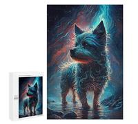 Rompecabezas para Adultos 1000 PCS Yorkshire Terrier Dog Hip Rompecabezas para Adultos Juegos Familiares Regalo De Cumpleaños Regalos De Cumpleaños 1000 PCS