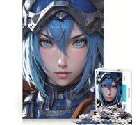 Rompecabezas para Adultos, 1000 Personajes Femeninos de Anime y Manga, Juegos Divertidos, relajación Intelectual, Mejora del Amor en Pareja 50x75cm