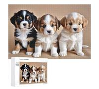 Rompecabezas para adultos, 1000 piezas, adorables cachorros a la venta, rompecabezas para adultos, juegos familiares, pero divertidos y divertidos para cumpleaños, Navidad, 1000 piezas