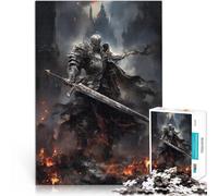 Rompecabezas para Adultos 1000 Piezas Alma inquebrantable Juguetes para aliviar el estrés con Piezas de Formas aleatorias Que se entrelazan Completamente 52x38cm