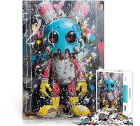 Rompecabezas para Adultos 1000 Piezas Android Urbano Desafiante de completar, Pero Divertido y Gracioso. Mejorar el Amor Entre Parejas 75x50cm