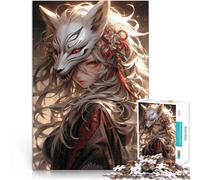 Rompecabezas para Adultos 1000 Piezas Ángel samurái Juguetes adictivos Que desafían la Inteligencia Cerebral Obra de Arte 38x26cm