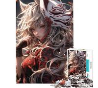 Rompecabezas para Adultos 1000 Piezas Anime Fantasía Ninja Rompecabezas de Piezas Juguete Educativo Mejora la Memoria Regalo de cumpleaños Regalos (50x75cm)