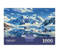 Rompecabezas para Adultos 1000 Piezas Antarctic Peninsula Landscape Rompecabezas para Adolescentes Juegos Familiares Difícil Difícil Cumpleaños Y Navidad 38x26cm/1000pcs
