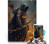 Rompecabezas para Adultos 1000 Piezas Arquero no Muerto Juguetes de Entretenimiento Familiar Regalos de cumpleaños, Regalos, Arte Mural 52x38cm