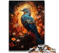 Rompecabezas para Adultos 1000 Piezas Ave Fénix para Mayores de 14 años Juegos educativos para Adultos y Adolescentes Obra de Arte Regalo 50x75cm