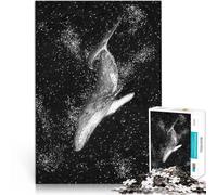 Rompecabezas para Adultos 1000 Piezas Ballena mágica del océano Juguetes educativos de Aprendizaje Regalos de Amigo Secreto 75x50cm