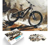 Rompecabezas para Adultos 1000 Piezas Bicicleta Nature Explorer Juego desafiante y Juego Familiar para la decoración del hogar 75x50cm