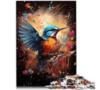 Rompecabezas para adultos 1000 piezas Bluebird y Flores Juego Familiar para y 50x70cm Colección Artistas Bellas Artes para Adolescentes 14 Años y Más