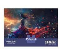 Rompecabezas para Adultos, 1000 Piezas Butterfly Dreams Dress Rompecabezas para Adolescentes, Juguete, Decoración De Pared, Regalos para Amigos Y Familiares 70x50cm/1000pcs