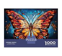 Rompecabezas Para Adultos 1000 Piezas Butterfly Stained Glass Poster, Picture, Metal Print, Paint by PERMADI Rompecabezas Para Adultos Juegos Relajantes Que Mejoran La Memoria Regalos Y Cumpleaños Úni