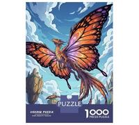 Rompecabezas Para Adultos 1000 Piezas Butterfly-winged Dragon Soaring Through The Sky Rompecabezas Juegos Divertidos Vacaciones En Casa Matar El Tiempo Oferta Como Regalos Para Toda La Familia 70x50cm