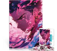 Rompecabezas para Adultos 1000 Piezas Cazador de Demonios para el Juguete de desafío de Juego Educativo Regalos de cumpleaños 38x26cm