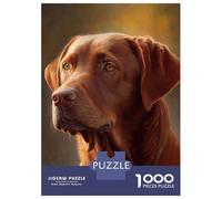 Rompecabezas para Adultos 1000 Piezas Chesapeake Bay Retriever Rompecabezas para Adolescentes Juegos Relajantes Una Obra De Arte Cumpleaños Y Navidad 38x26cm/1000pcs