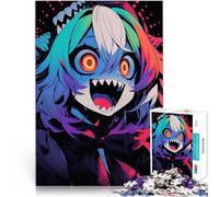 Rompecabezas para Adultos 1000 Piezas Chica Monstruo de Anime Juegos educativos Juguetes de Bricolaje para la decoración del hogar 75x50cm