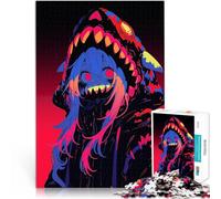 Rompecabezas para Adultos 1000 Piezas Chica Monstruo de Anime Juegos educativos Juguetes de Bricolaje Decoración del hogar 52x38cm