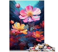 Rompecabezas para adultos, 1000 piezas, cinquefoil alpino, decoración del hogar, rompecabezas de 14.95 x 20.47 pulgadas, análisis y lógica