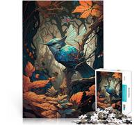 Rompecabezas para Adultos 1000 Piezas Colibrí etéreo Juguetes educativos de Aprendizaje Juegos Familiares Ideas de Regalos 38x26cm