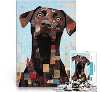 Rompecabezas para Adultos 1000 Piezas Collage de Retratos de Perros Juguete Educativo para aliviar el estrés Buen Regalo 52x38cm