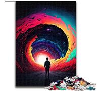 Rompecabezas para Adultos, 1000 Piezas, Colorido Rompecabezas Callejero de cartón, Ideal para Relajarse y desafiar, decoración Colorida para el hogar, Regalo Ideal para Amigos, 1000 Piezas(26x38cm)