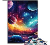 Rompecabezas para Adultos, 1000 Piezas, Colorido Universo, Regalo para Adultos, Juego Interactivo Familiar, desafío Mental (tamaño: 50x75cm)