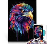 Rompecabezas para Adultos 1000 Piezas Cometa roja arcoíris de Arte Pop P Juego desafiante Decoración de Pared cumpleaños y Navidad 38x26cm