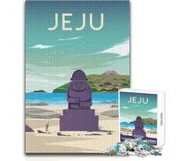 Rompecabezas para Adultos 1000 Piezas Corea del Sur, Juego desafiante, Juguetes educativos, Arte, Regalo, tamaño 38x52cm