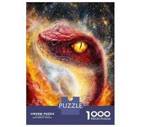 Rompecabezas para Adultos 1000 Piezas Cosmic Serpent Rompecabezas Juegos Divertidos Vacaciones En Casa Matar El Tiempo Oferta como Regalos para Toda La Familia 70x50cm/1000pcs