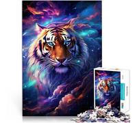 Rompecabezas para adultos 1000 piezas Cosmic Tiger Learning juguete educativo 38x52 cm con póster y hoja de preguntas y respuestas