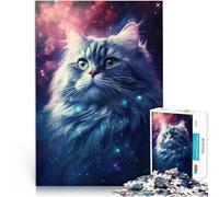 Rompecabezas para adultos 1000 piezas Cósmicas Cat Toys Juegos educativos antiestrés, 26 x 38 cm, antiestrés, Staycation Matar el tiempo