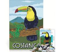 Rompecabezas para Adultos, 1000 Piezas, Costa Rica, Juego Familiar, Mejora la Memoria, Toda la Familia 38x26cm