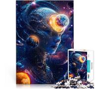 Rompecabezas para Adultos 1000 Piezas Creador de Mundos Juego Familiar para aliviar el estrés: desafío difícil Buen Regalo 38x26cm