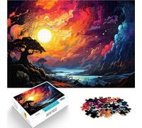 Rompecabezas para adultos 1000 piezas Danubio Juegos educativos 26 x 38 cm Regalo de cumpleaños decoración de pared para adolescentes de 14 años y más