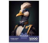 Rompecabezas para Adultos 1000 Piezas Dapper Duck in Tuxedo Rompecabezas para Adultos Juegos Relajantes Regalos para Mujeres Oferta como Regalos para Toda La Familia 38x26cm/1000pcs