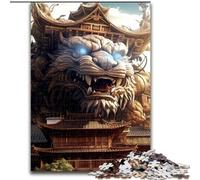 Rompecabezas para Adultos: 1000 Piezas de Arquitectura aterradora, para Mayores de 14 años Cada Pieza es única Juego Divertido y desafiante para Toda la Familia Un Buen Regalo (tamaño 50x75cm)
