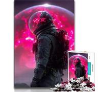 Rompecabezas para Adultos 1000 Piezas de astronautas de fantasía para Adolescentes un Juego desafiante para Todos para Mujeres Regalos para Hombres 75x50cm