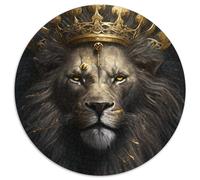 Rompecabezas para Adultos, 1000 Piezas de Bloodline of The Lion Kings, Rompecabezas para Adultos, Ideal para diversión Familiar, relajación y Regalos navideños, 67,5 x 67,5 cm