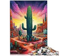 Rompecabezas para adultos, 1000 piezas de cactus secretos, regalos de 19.7 x 29.5 pulgadas, regalos de cumpleaños de Navidad, adecuados para adolescentes de 14 años en adelante