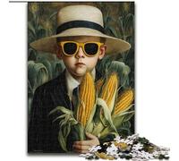 Rompecabezas para Adultos, 1000 Piezas de cartón con diseño de Persona Humana, 26x38cm, Juego Interactivo Familiar, Regalo Artesanal con Ilustraciones Coloridas