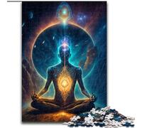 Rompecabezas para Adultos, 1000 Piezas de cartón del Universo Zen Esotérico, tamaño 26x38cm, para Adolescentes y jóvenes, Regalo Ideal de cumpleaños y Vacaciones.