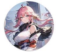 Rompecabezas para Adultos, 1000 Piezas de Genshin Impact Yae Miko, desafiante Rompecabezas para Adolescentes, diversión Familiar, 67,5 x 67,5 cm