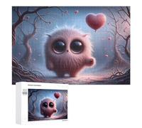 Rompecabezas para adultos, 1000 piezas de globos mágicos de bosque y corazón, juegos relajantes, análisis y lógica, regalos únicos de cumpleaños y Navidad, 1000 piezas